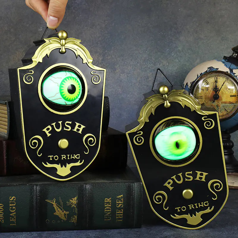 Halloween LED Eye Doorbell Decoration for Pranks